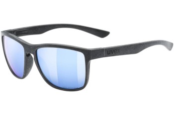 Slnečné okuliare uvex lgl ocean 2 P Black Mat S3 Polarized Squared Čierne