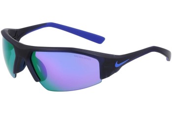 Slnečné okuliare Nike Skylon Ace 22 M DV2151 451 Obdĺžníkové Modré