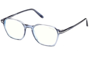 Okuliare Tom Ford FT5804-B 090 Squared Modré