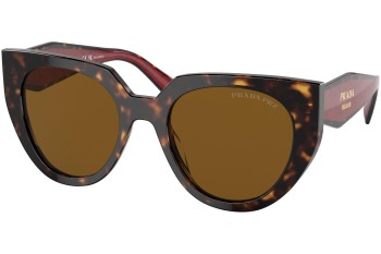 Slnečné okuliare Prada PR14WS 2AU5Y1 Polarized Cat Eye Havana