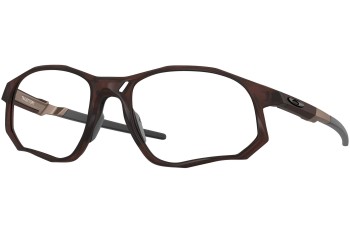 Okuliare Oakley Trajectory OX8171-03 Obdĺžníkové Hnedé