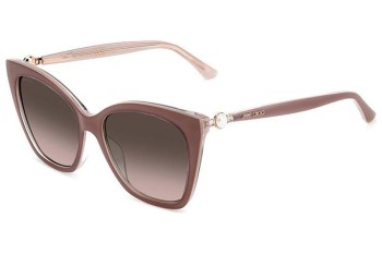 Slnečné okuliare Jimmy Choo RUA/G/S Y9A/HA Cat Eye Hnedé