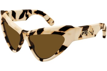 Slnečné okuliare Gucci GG1294S 003 Cat Eye Havana