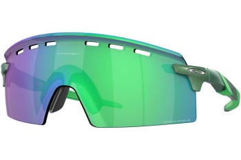 Slnečné okuliare Oakley Encoder Strike Vented OO9235-04 Jednoliate | Shield Zelené