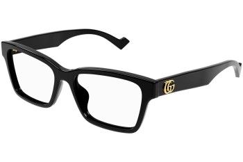 Okuliare Gucci GG1476OK 001 Squared Čierne