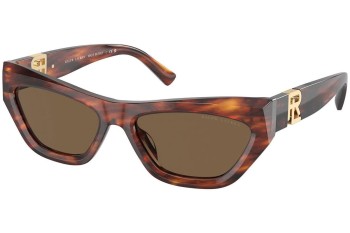 Slnečné okuliare Ralph Lauren The Kiera RL8218U 500773 Cat Eye Havana