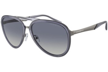 Slnečné okuliare Emporio Armani EA2145 33584L Pilot Modré