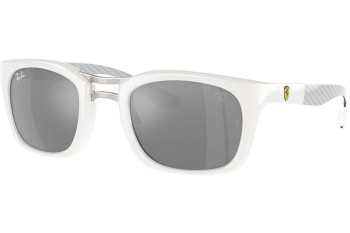 Slnečné okuliare Ray-Ban RB8362M F6956G Squared Biele