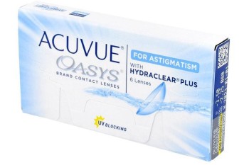 Dvoutýždňové Acuvue Oasys pre Astigmatizmus (6 šošoviek)