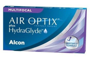 Mesačné Air Optix plus HydraGlyde Multifokálne (3 šošovky)