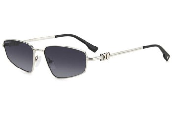 Slnečné okuliare Dsquared2 ICON0015/S 010/9O Obdĺžníkové Strieborné