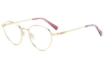 Okuliare M Missoni MMI0184 J5G Okrúhle Zlaté