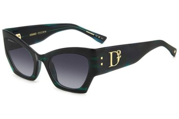 Slnečné okuliare Dsquared2 D20132/S 6AK/9O Cat Eye Zelené