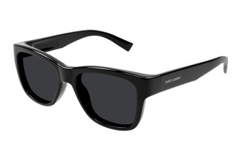 Slnečné okuliare Saint Laurent SL674 001 Oválne Čierne