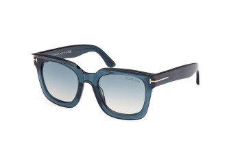 Slnečné okuliare Tom Ford FT1115 92P Squared Modré