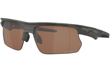 Slnečné okuliare Oakley OO9400-04 Polarized Obdĺžníkové Zelené