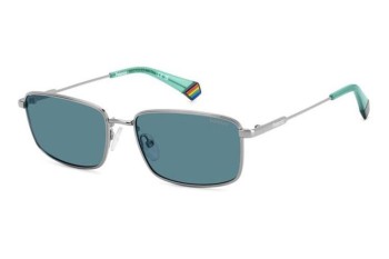 Slnečné okuliare Polaroid PLD6227/S/X 6LB/C3 Polarized Obdĺžníkové Strieborné