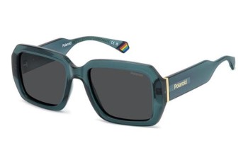 Slnečné okuliare Polaroid PLD6223/S/X ZI9/M9 Polarized Obdĺžníkové Zelené