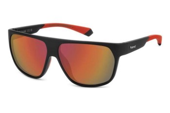 Slnečné okuliare Polaroid PLD7053/S BLX/OZ Polarized Flat Top Čierne