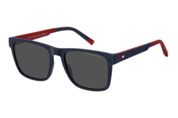 Slnečné okuliare Tommy Hilfiger TH2144/S 8RU/IR Obdĺžníkové Modré