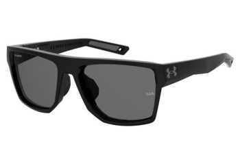 Slnečné okuliare Under Armour UALAUNCH2/G 807/M9 Polarized Obdĺžníkové Čierne