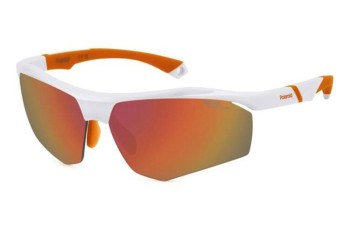 Slnečné okuliare Polaroid PLD7055/S VK6/BG Polarized Obdĺžníkové Biele