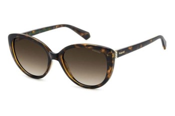 Slnečné okuliare Polaroid PLD4176/S/X 086/LA Polarized Cat Eye Havana