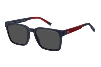 Slnečné okuliare Tommy Hilfiger TH2143/S 8RU/IR Obdĺžníkové Modré