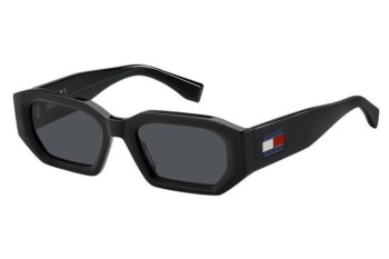 Slnečné okuliare Tommy Hilfiger TJ0099/S 807/IR Squared Čierne