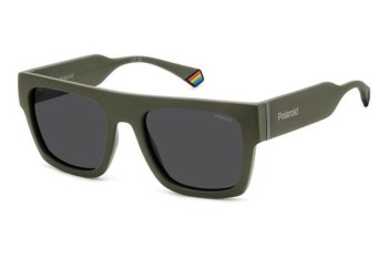 Slnečné okuliare Polaroid PLD6224/S/X 3Y5/M9 Polarized Flat Top Zelené