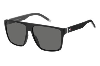 Slnečné okuliare Tommy Hilfiger TH1717/S 08A/M9 Polarized Flat Top Čierne