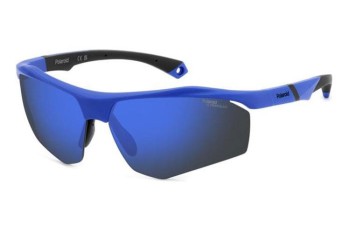 Slnečné okuliare Polaroid PLD7055/S FLL/QG Polarized Obdĺžníkové Modré