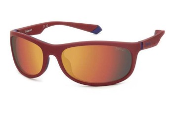 Slnečné okuliare Polaroid PLD2154/S 0Z3/OZ Polarized Oválne Červené