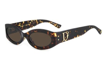 Slnečné okuliare Dsquared2 D20150/G/S 086/70 Oválne Havana