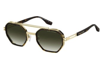 Slnečné okuliare Marc Jacobs MARC782/S 06J/9K Obdĺžníkové Zlaté