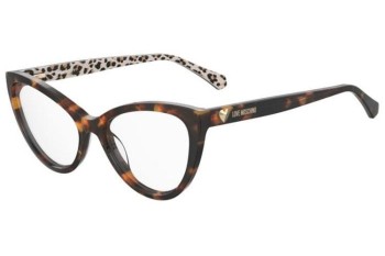 Okuliare Love Moschino MOL631 H7P Cat Eye Havana