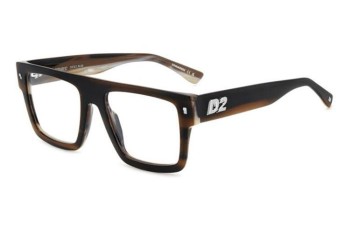 Okuliare Dsquared2 D20147 EX4 Flat Top Hnedé