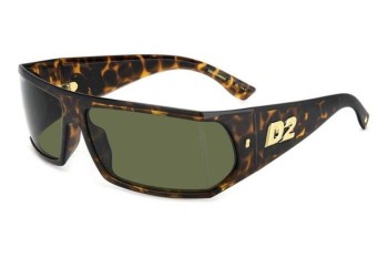 Slnečné okuliare Dsquared2 D20140/S 086/QT Obdĺžníkové Havana