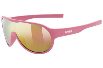 Slnečné okuliare uvex sportstyle 512 Pink Mat S3 Jednoliate | Shield Ružové