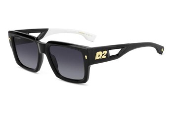 Slnečné okuliare Dsquared2 D20143/S 807/9O Obdĺžníkové Čierne