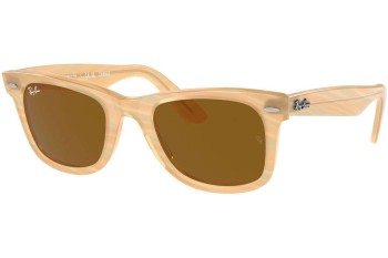 Slnečné okuliare Ray-Ban Wayfarer Change Collection RB2140 140833 Squared Hnedé