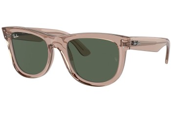 Slnečné okuliare Ray-Ban RBR0502SF 6727VR Squared Hnedé