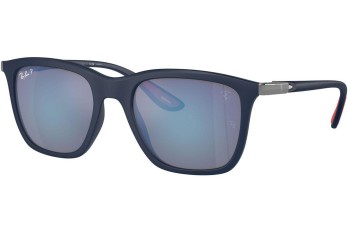 Slnečné okuliare Ray-Ban RB4433M F698H0 Polarized Obdĺžníkové Modré