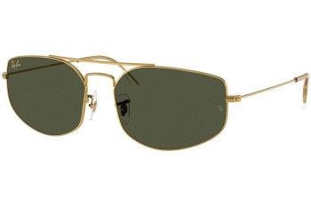 Slnečné okuliare Ray-Ban RB3845 919631 Obdĺžníkové Zlaté