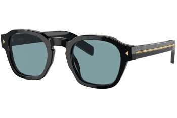 Slnečné okuliare Prada PRA16SF 16K04D Polarized Okrúhle Čierne