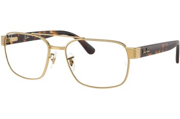 Okuliare Ray-Ban RX3751V 2500 Squared Zlaté