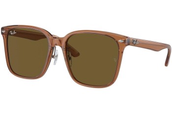 Slnečné okuliare Ray-Ban RB2206D 663673 Squared Hnedé