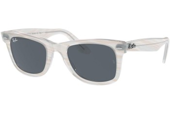 Slnečné okuliare Ray-Ban Wayfarer RB2140F 1407R5 Squared Modré