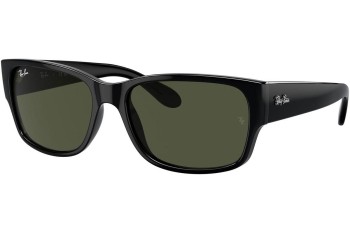 Slnečné okuliare Ray-Ban RB4388 601/31 Obdĺžníkové Čierne