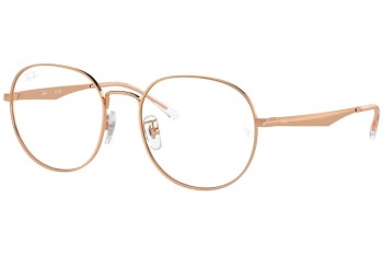 Okuliare Ray-Ban RX6517D 3094 Okrúhle Zlaté